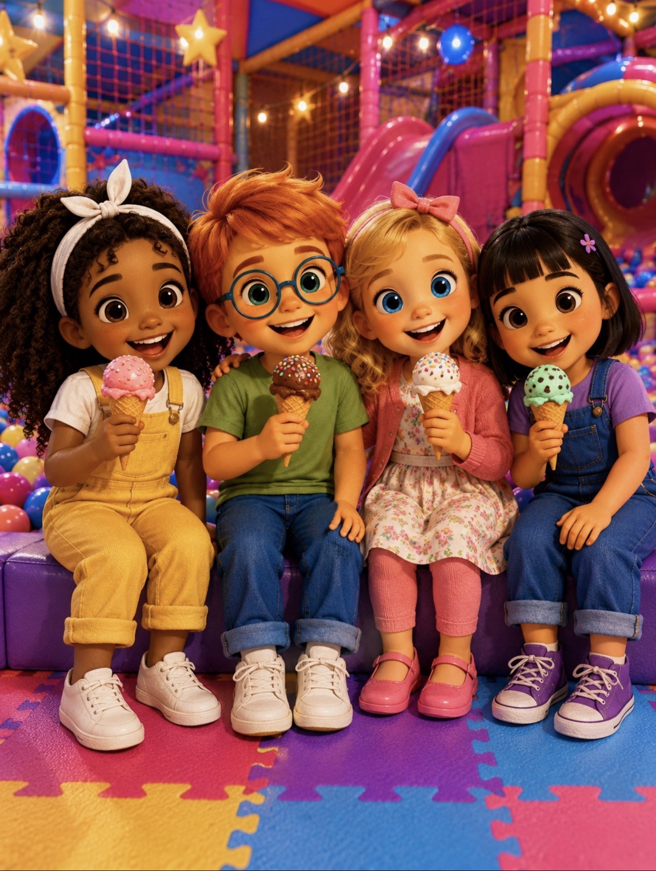 Cookie Box Kids characters