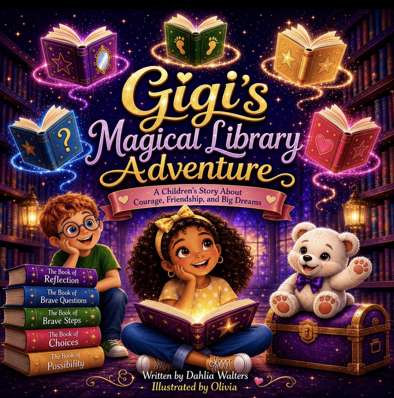 Cover of Gigi’s Magical Library Adventure